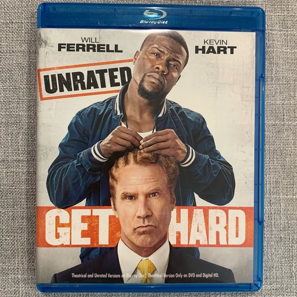 🆕 GET HARD Comedy Movie Blu-ray Unrated Will Ferrell Kevin Hart Funny Comedian - Picture 3 of 7